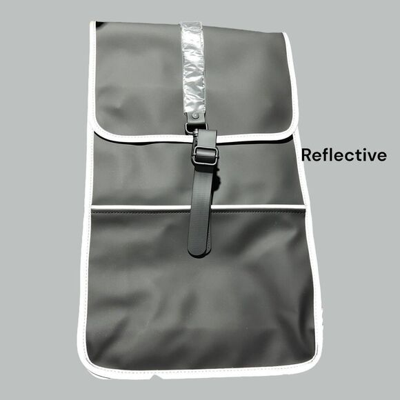rains backpack women's Rains® in Dark Grey for $140 making it perfect for daily commutes or business trips RAINS Rucksack for Men and